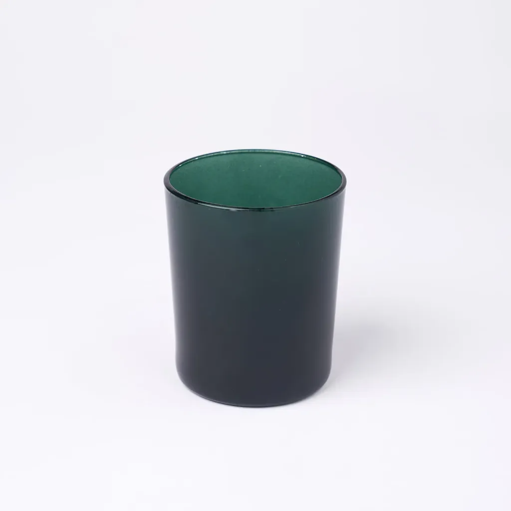 Kleurstaal op glas | Groen