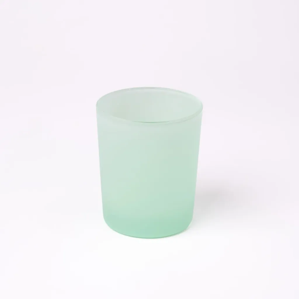 Kleurstaal op glas | Groen