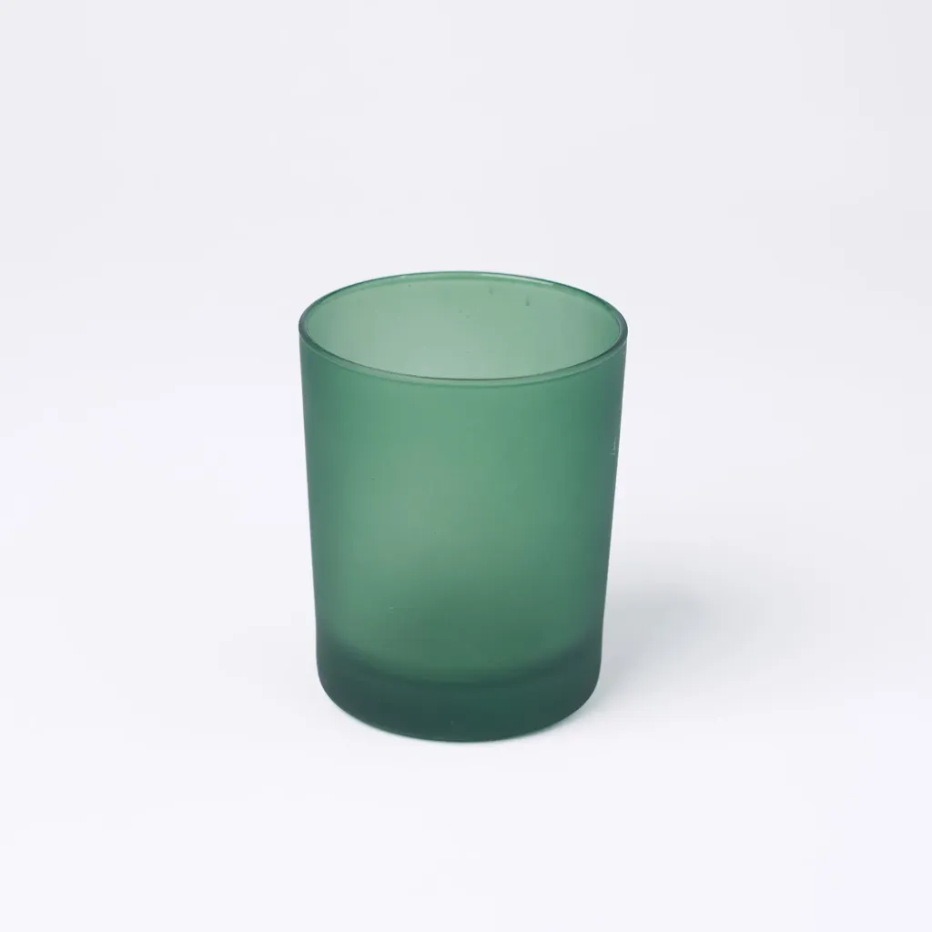 Kleurstaal op glas | Groen
