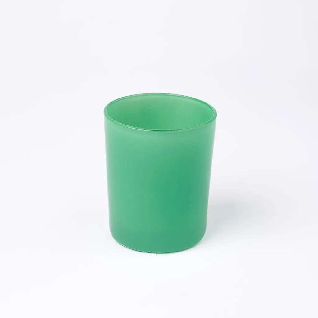 Kleurstaal op glas | Groen