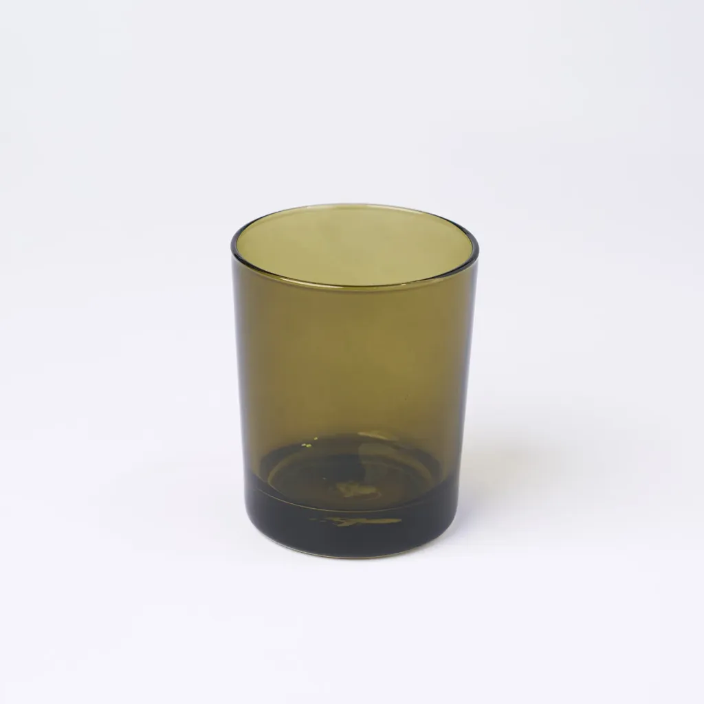 Kleurstaal op glas | Groen