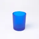 Kleurstaal op glas | Blauw