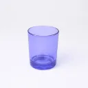 Kleurstaal op glas | Blauw