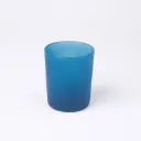 Kleurstaal op glas | Blauw