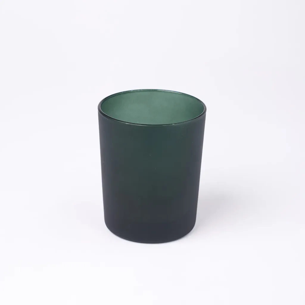 Kleurstaal op glas | Groen