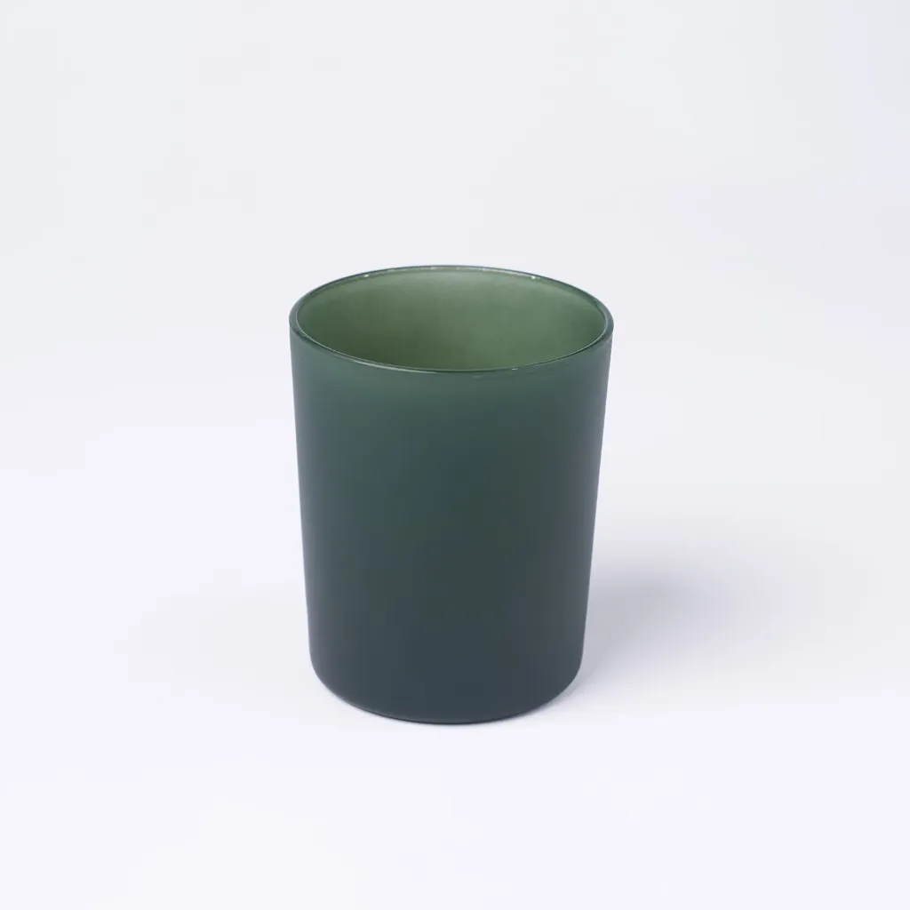 Kleurstaal op glas | Groen