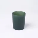 Kleurstaal op glas | Groen