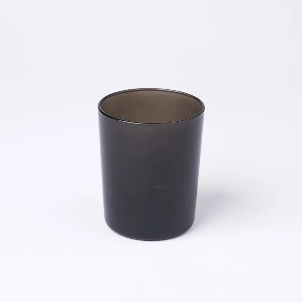 Kleurstaal op glas | Zwart
