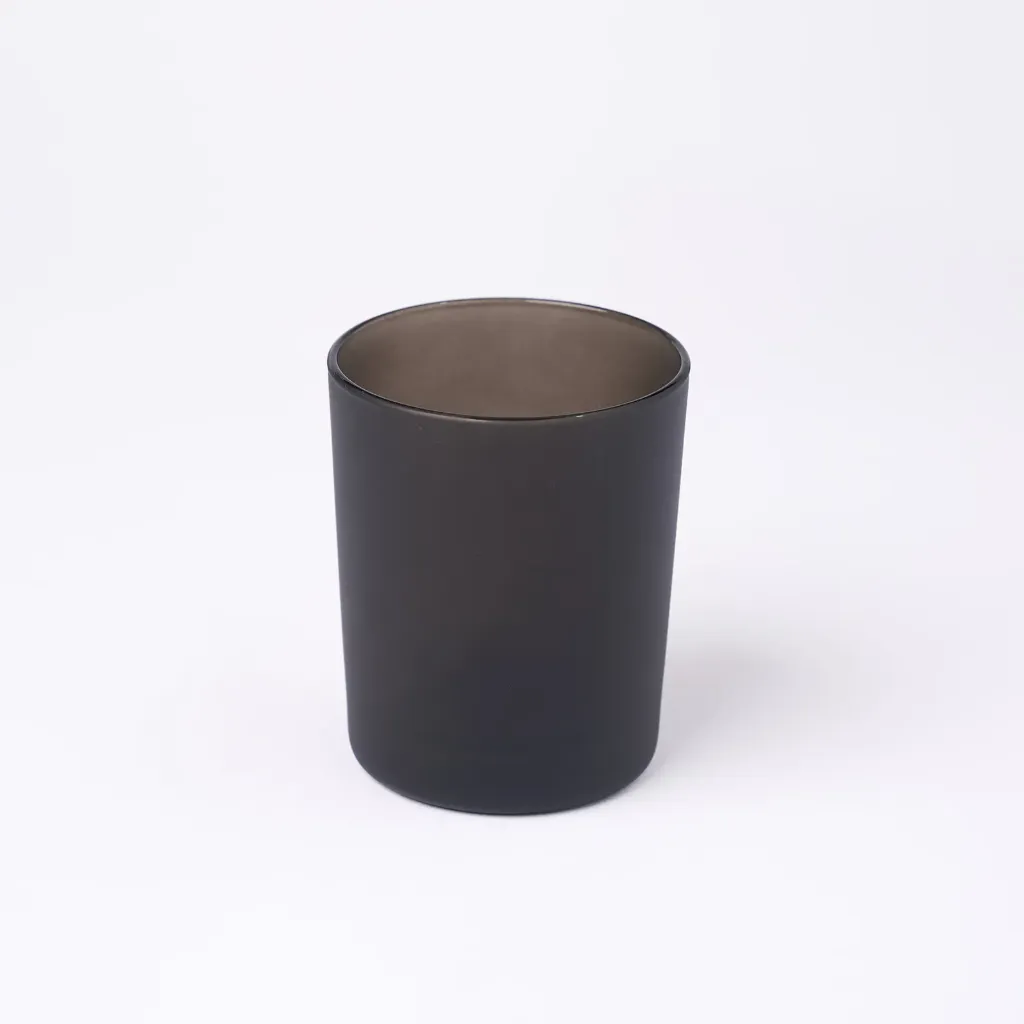 Kleurstaal op glas | Zwart