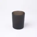Kleurstaal op glas | Zwart