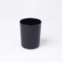 Kleurstaal op glas | Zwart