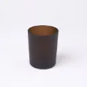 Kleurstaal op glas | Bruin