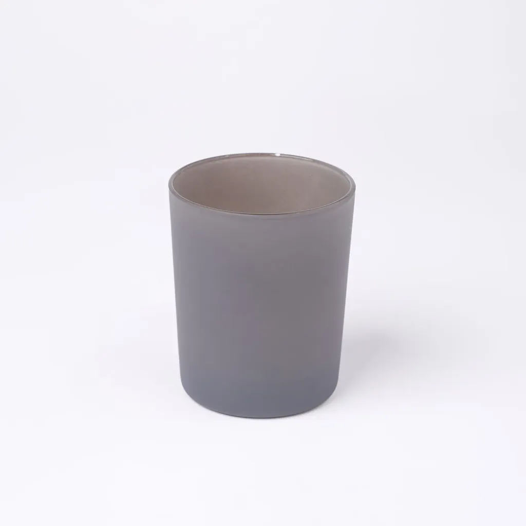 Kleurstaal op glas | Grijs