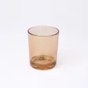 Kleurstaal op glas | Nude