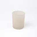 Kleurstaal op glas | Nude