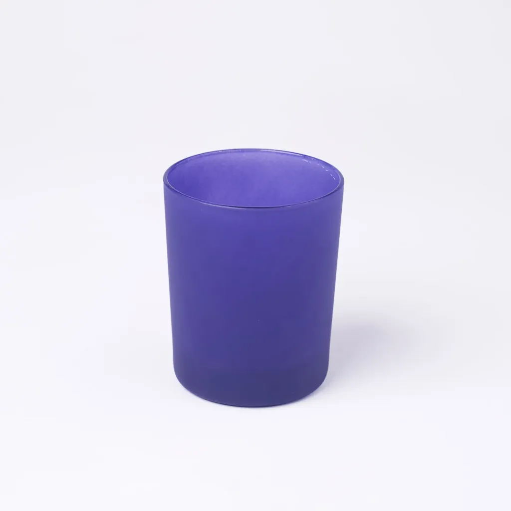 Color swatch on glass | Purple