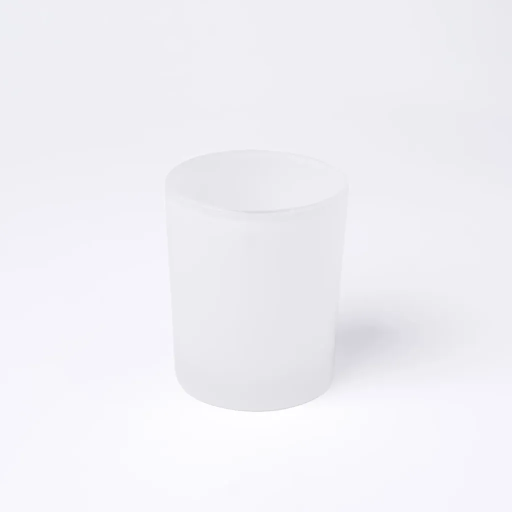 Kleurstaal op glas | Wit