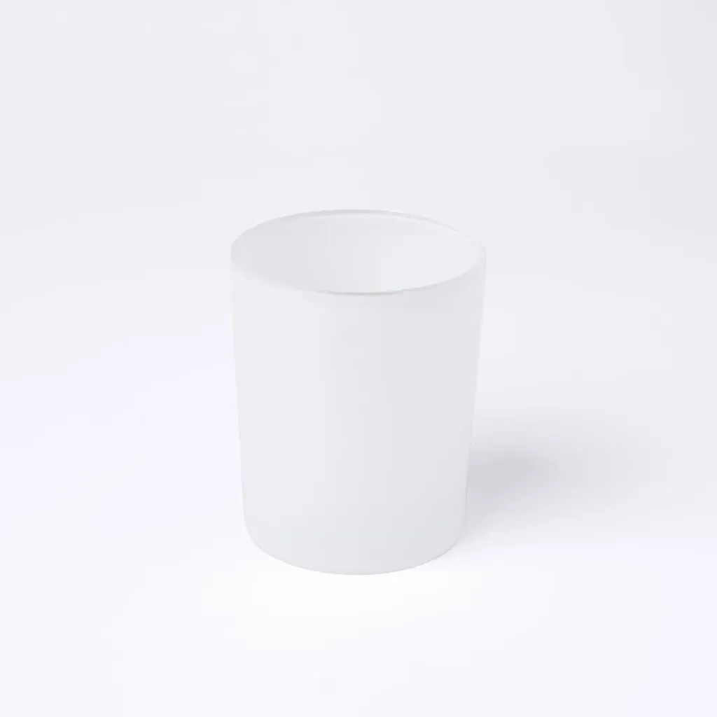 Kleurstaal op glas | Wit