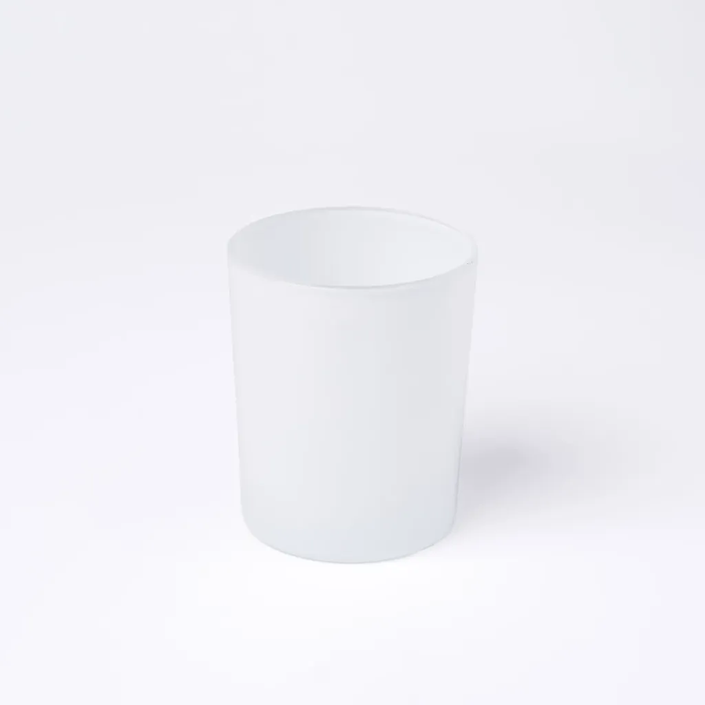 Kleurstaal op glas | Wit