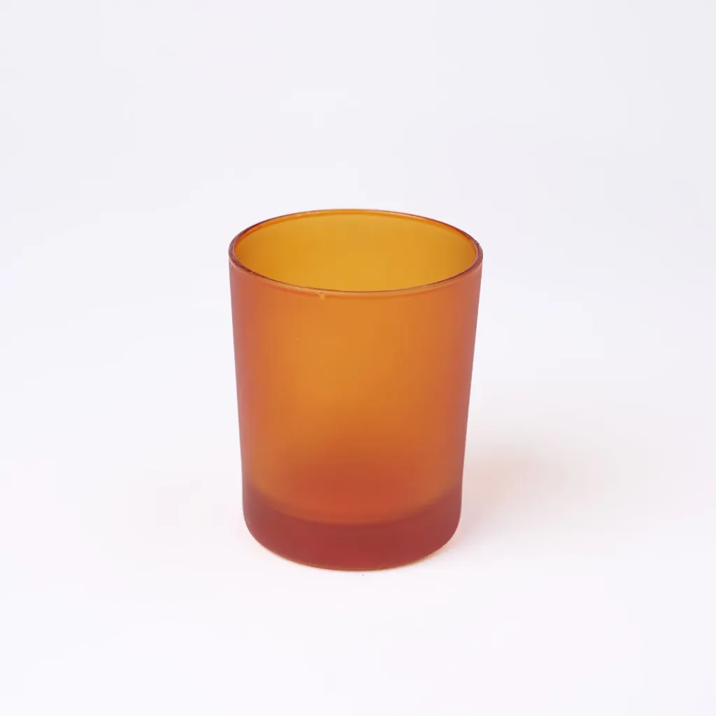 Color swatch on glass | Yellow & Orange