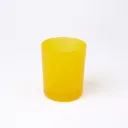 Kleurstaal op glas | Geel & Oranje