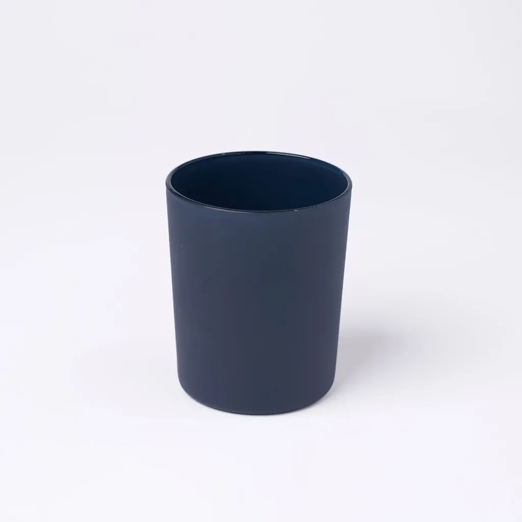 Kleurstaal op glas | Blauw