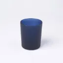 Kleurstaal op glas | Blauw