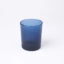 Kleurstaal op glas | Blauw