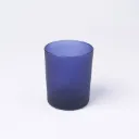 Kleurstaal op glas | Blauw