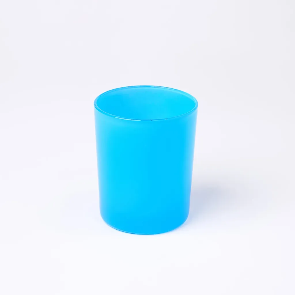 Color swatch on glass | Blue