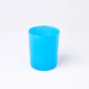 Color swatch on glass | Blue