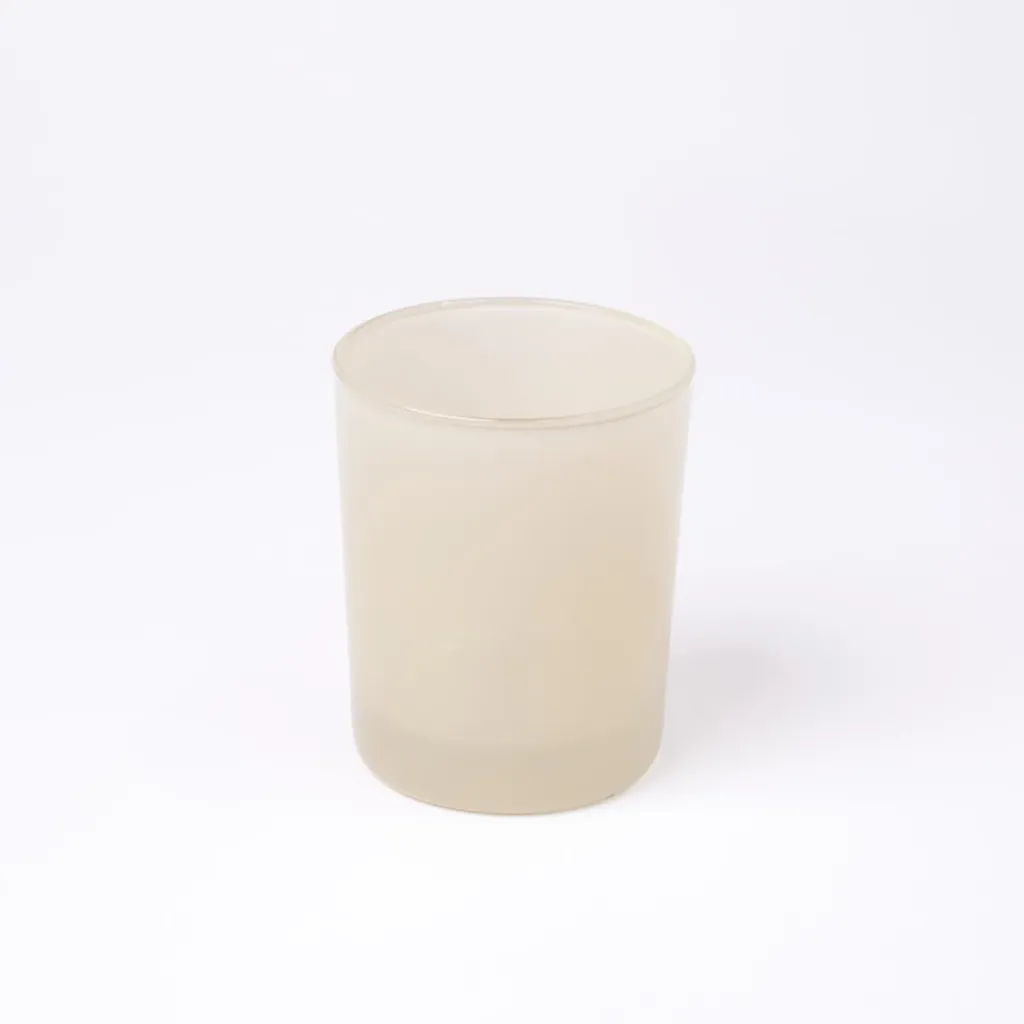 Kleurstaal op glas | Nude
