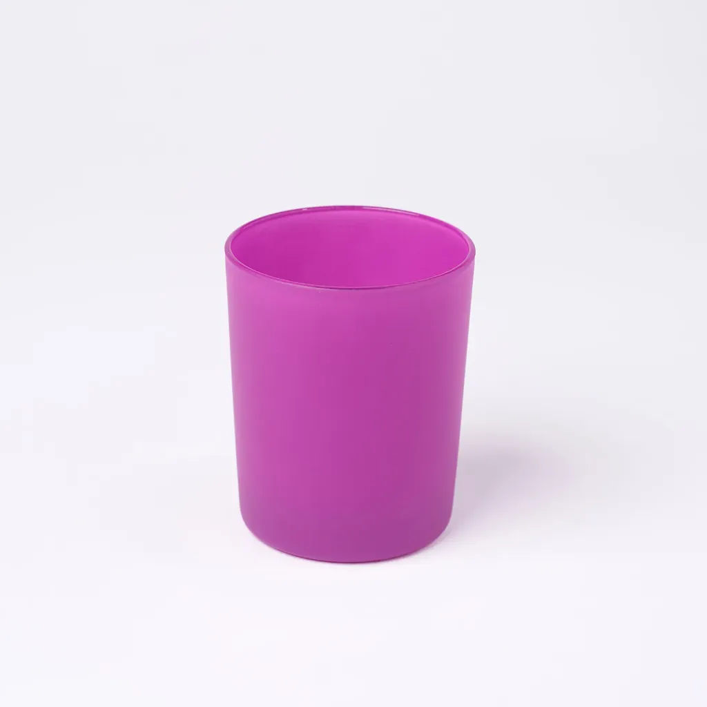 Color swatch on glass | Pink