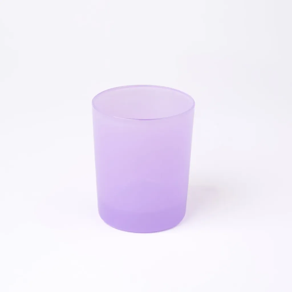 Color swatch on glass | Purple