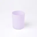 Kleurstaal op glas | Paars